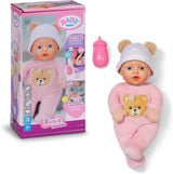 Baby Born Rosie Kuschelpuppe 30 cm mit 6 Geräuschen und Flasche, rosa