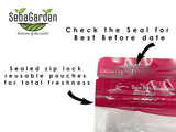 Seba Garden Premium, köstliche getrocknete mediterrane Erdbeeren, gentechnikfrei und vegan. Trockenprodukte Naty Shop