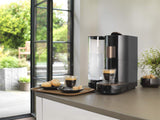 K-FEE TWINS II Kapsel-Espressomaschine für Kaffee, Tee und Kakao | Espressomaschine für große Tassen | Schnelles Aufheizen | 2,3 l Wassertank | 19 Takte | Schwarz-Kupfer