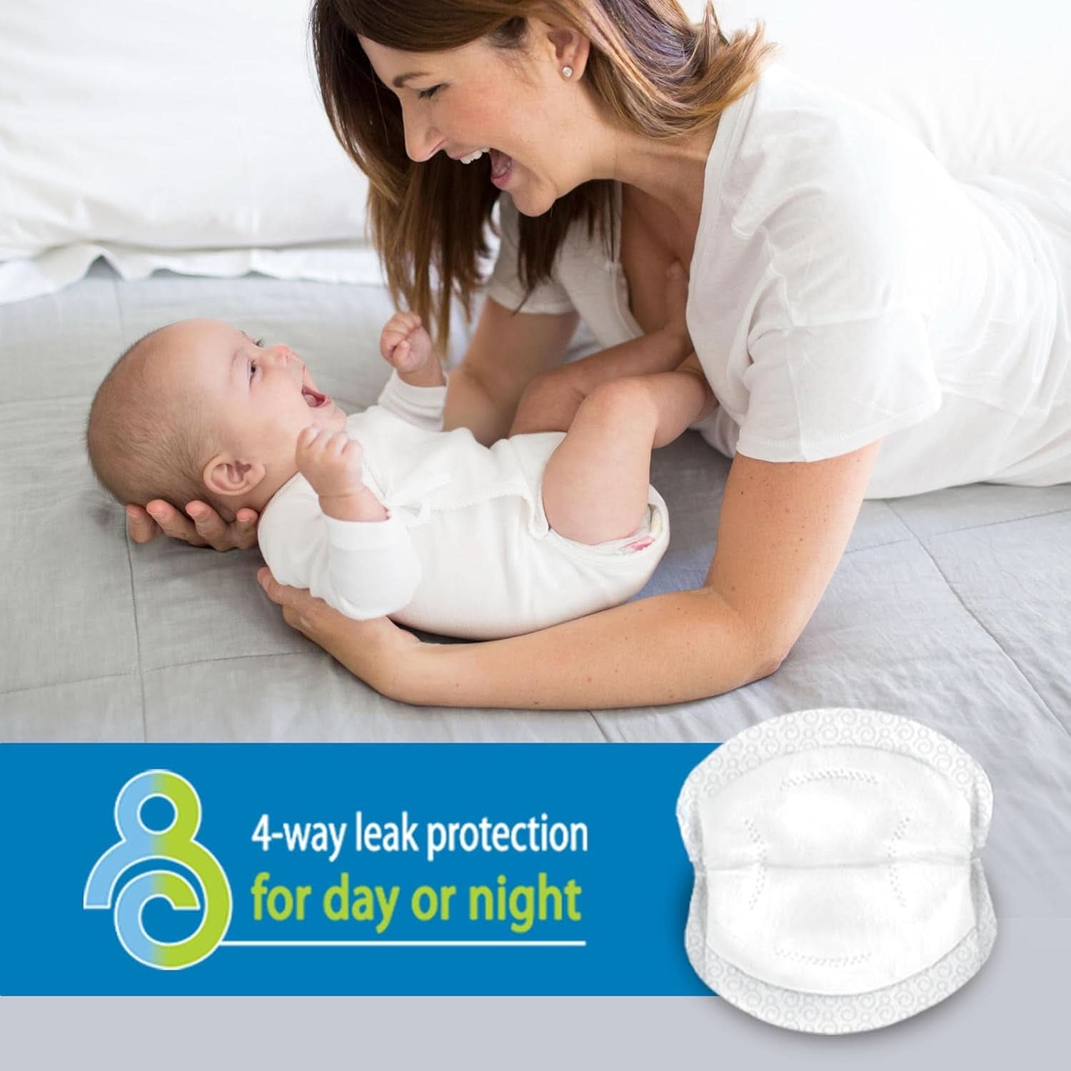 Einwegscheiben, saugfähig, schwarz, 60 Stück Lebensmittel- und Stillzubehör Bebe Naty Shop