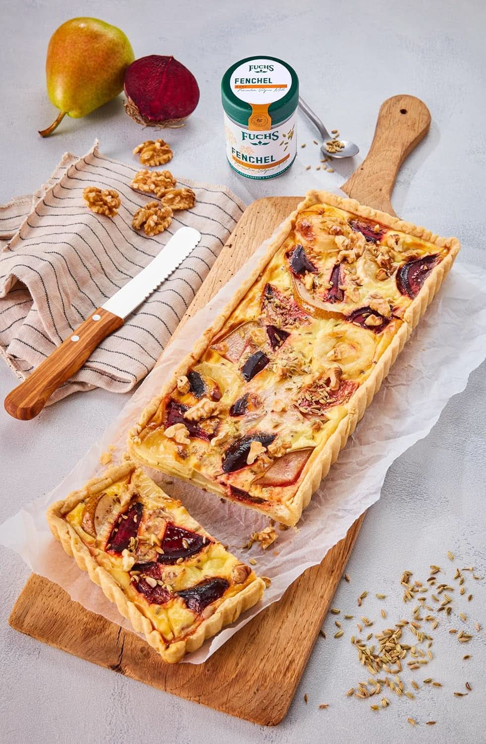 Fuchs - Ganzer Fenchel - süß-würziger Geschmack für Obstsalate - 45 g Condimente Naty Shop