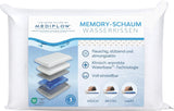 Mediflow The Original 5008 50 x 70 cm Wasserkissen mit Visco-Schaum, weiß, einzeln, 1 Stück (1 Packung) Naty Shop Standardkissen Standardtitel