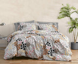 MARIMEKKO Queen-Bettwäsche-Set, Baumwoll-Perkal-Bettwäsche mit passenden Kissenbezügen, ganzjährige Heimdekoration (Pieni Letto, mehrfarbig, Queen-Size-Bett), Bettdecken und Bettdecken Naty Shop Regina