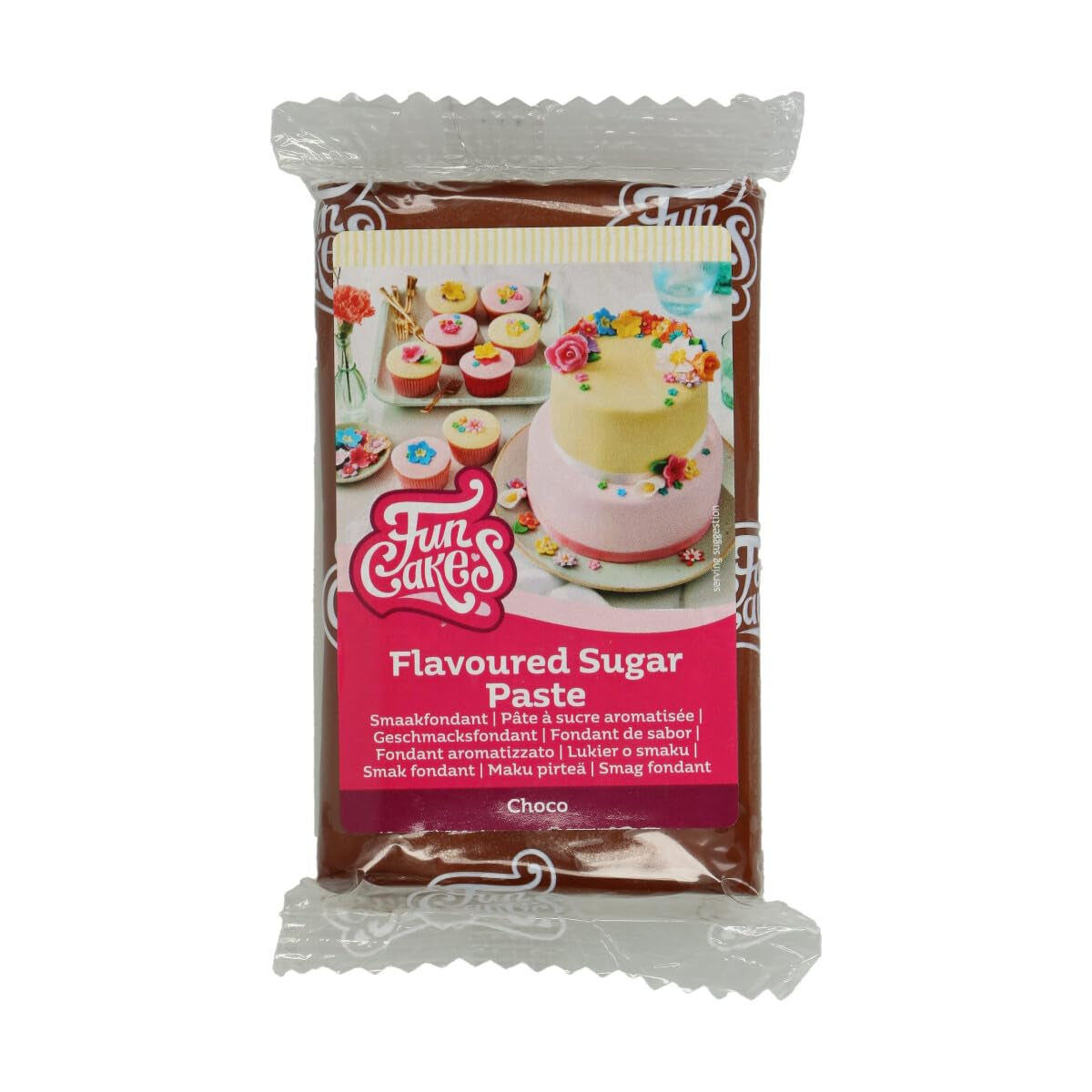 Funcakes-Fondant mit Baisergeschmack: Einfach zu verwenden, glatt, flexibel, weich und formbar, perfekt zum Dekorieren von Kuchen, koscher und glutenfrei. 1 kg