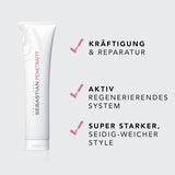 SEBASTIAN PROFESSIONAL PENETRAITT – Reparierende Haarmaske regeneriert geschädigtes Haar (150 ml) – Tiefenpflege für geschädigtes, verfärbtes Haar – repariert und stärkt Naty Shop Haarmaske