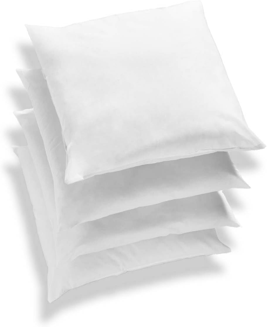 Bleu Câlin Home Collection Set mit 4 Kissen Cliniguard Anti-Milbe Weiß 60X60 cm Standardkissen Naty Shop