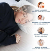 Valentia Medical Memory Foam Nackenstützkissen Orthopädisches Nackenschmerzkissen Memory Foam Nackenkissen Ultraweicher waschbarer Bezug Zervikale orthopädische Kissen Naty Shop