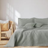 Ameliahome Tagesdecke 170 x 210 cm, doppelseitige Tagesdecke, Ultraschall-Steppung, Polyester, Ophelia, dunkelgrün, Betten und Decken. Besuchen Sie den AmeliaHome-Store Ofelia Grey, 260 x 280 cm