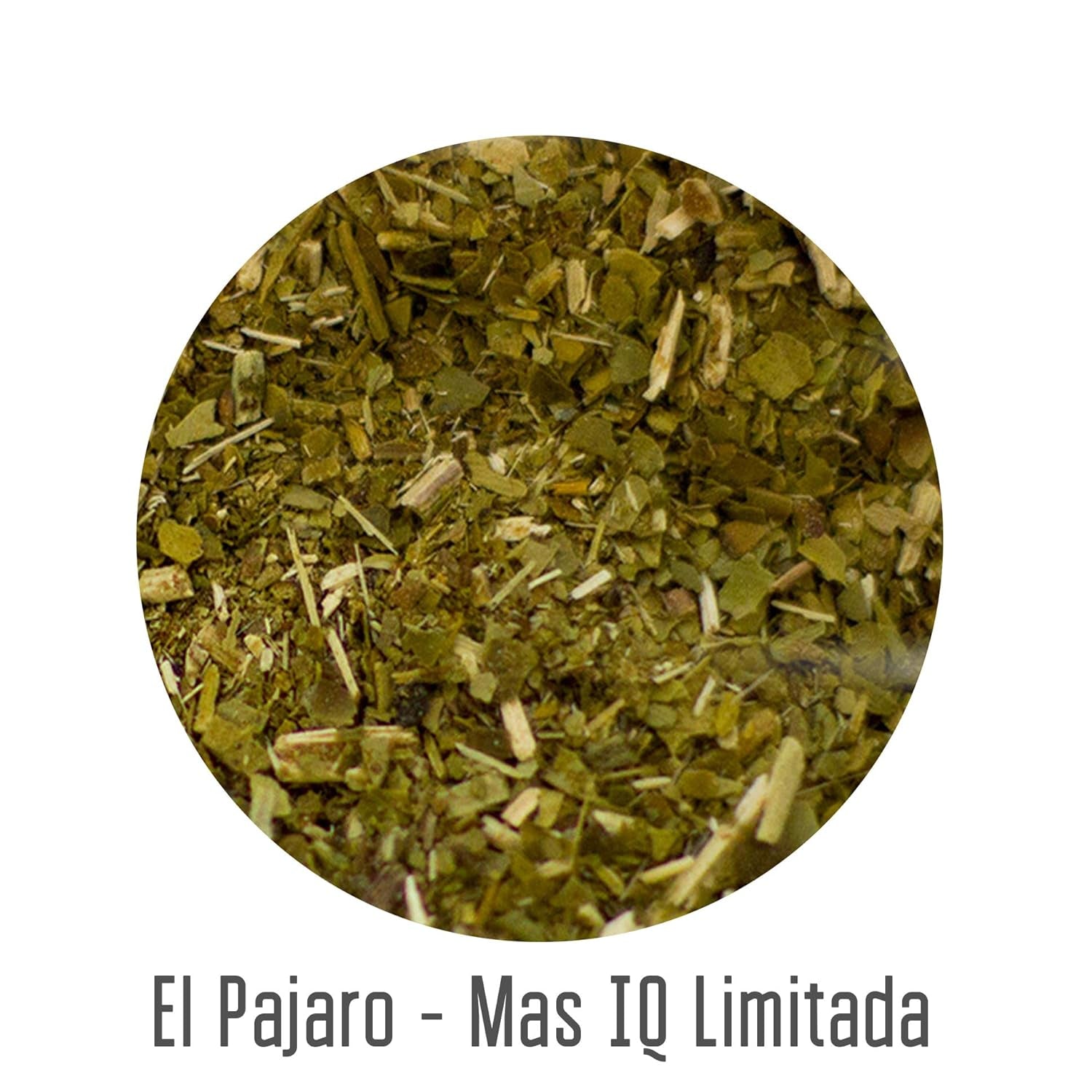 El Pajaro Mas IQ Limited 400 g | Starker paraguayischer Mate-Tee | Mit Blättern, Zweigen und Staub | Mit Ginkgo Biloba, Guarana, Camu Camu, Bacopa Monnieri, Kaktus