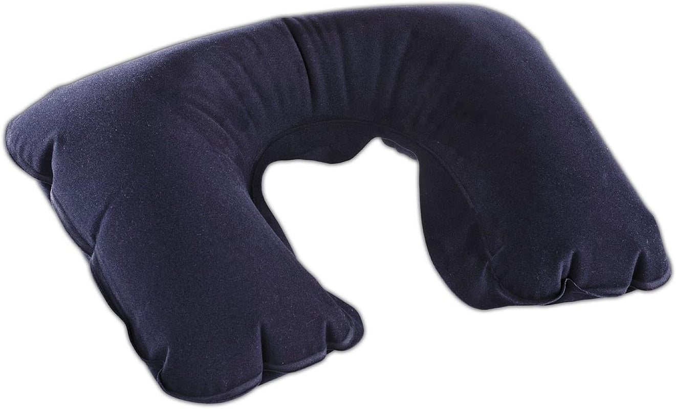 Aufblasbares Nackenkissen Black Crevice Nackenkissen BCR3631 Blau Reisekissen Naty Shop Standardtitel