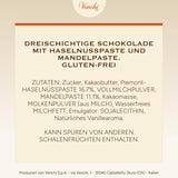 Venchi - Cremini 1878 - Dreischichtige Schokolade mit Gianduja mit Milch und Mandelpaste, „Piemonteser Haselnüsse g.g.A.“, 1 kg, glutenfrei, ohne Farbstoffe und ohne Konservierungsstoffe