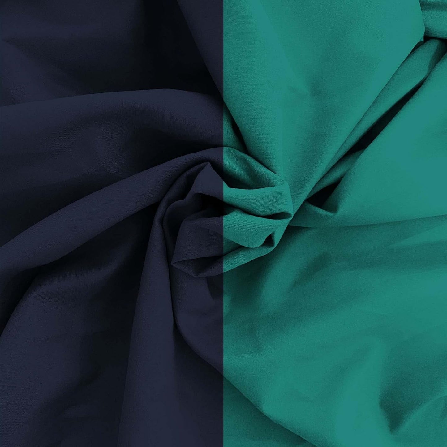Italienische Bettwäsche Estivo Einzelbett, Leinen, Aqua, 170 x 270 cm Bettdecken und Steppdecken Naty Shop