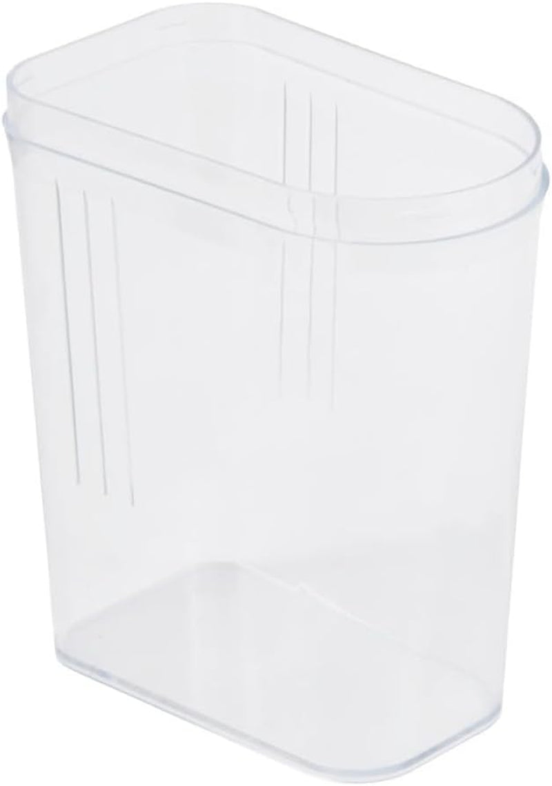 keeeper Ausgießbox für Trockenvorräte, stufenlos verstellbarer Dosierdeckel, Kunststoff, 500 ml, 8 x 4,5 x 15 cm, Paola, weiß Frischhaltedosen Naty Shop