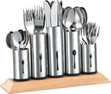 Besteckhalter aus Edelstahl, 1 Packung, Silber Naty Shop Kitchen