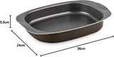 Tefal J1601502 Success Auflaufform Aluminium Schwarz 36 x 24 x 5,5 cm Formen und Bleche zum Backen Naty Shop