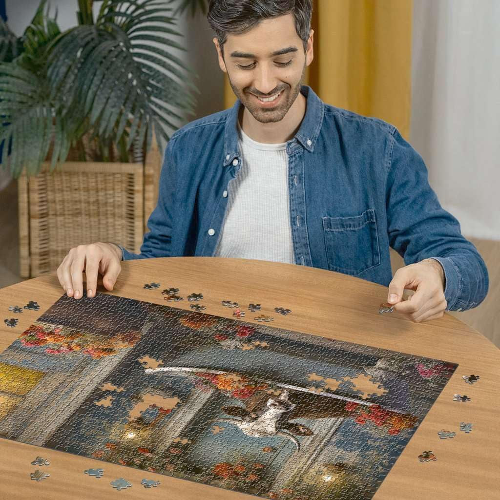 Ravensburger Puzzle 12000782 – Kuh in der Wanne – 1000-teiliges Puzzle für Erwachsene und Kinder ab 14 Jahren, Puzzle Naty Shop