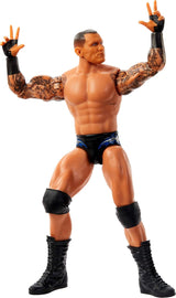 Mattel WWE Randy Orton Actionfigur, Main Battle Series #154, ca. 15 cm große Sammelfigur mit 10 Bewegungspunkten und realistischem Aussehen, JCV42, [Mehrfarbig] Actionfiguren Naty Shop