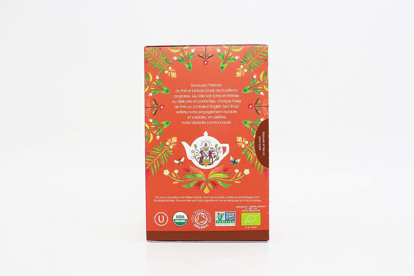 ETS - Chai Schwarzer Tee, Naturland BIO, 20 Teebeutel (2er Pack)