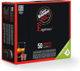 Caffè Vergnano 1882 – Èspresso kompostierbare Kaffeekapseln, kompatibel mit Nespresso, Cremoso (cremig) – Packung enthält 50 Kapseln