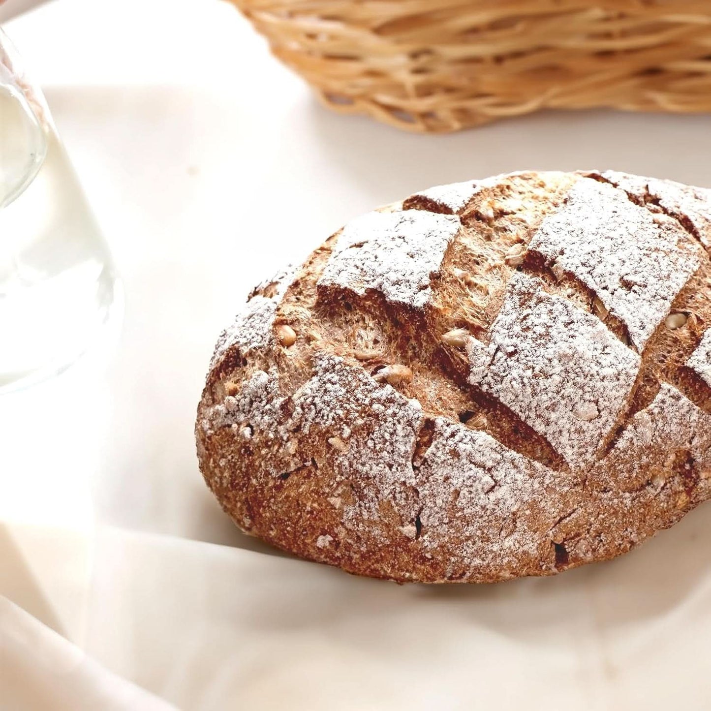 LOWER CARB BROT BLEND, Keto, vegane und glutenfreie Proteinbrotalternative ohne Soja und Getreide Naty Shop Kitchen