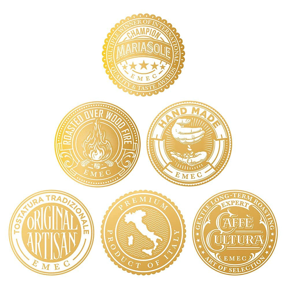 Caffè Crema 1kg – Traditionelle Röstung in Sizilien über Holzfeuer In Handarbeit – Premium Kaffeebohnen für Vollaautomat und Siebträger