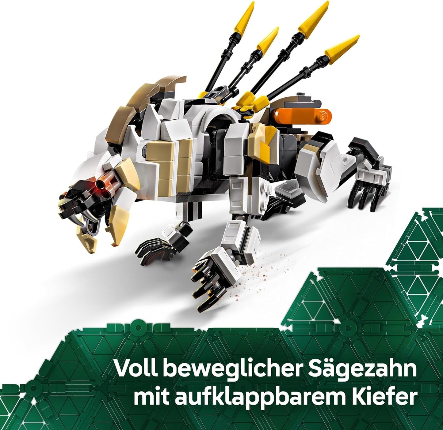 LEGO Horizon Adventures Aloy und Varl Vs. Gepanzerter Walker und Sawtooth, Monsterauto-Spielzeug und Minifiguren, Sammelset für Videospielfans, Jungen und Mädchen ab 9 Jahren 77037 Bausätze Besuchen Sie den LEGO-Store