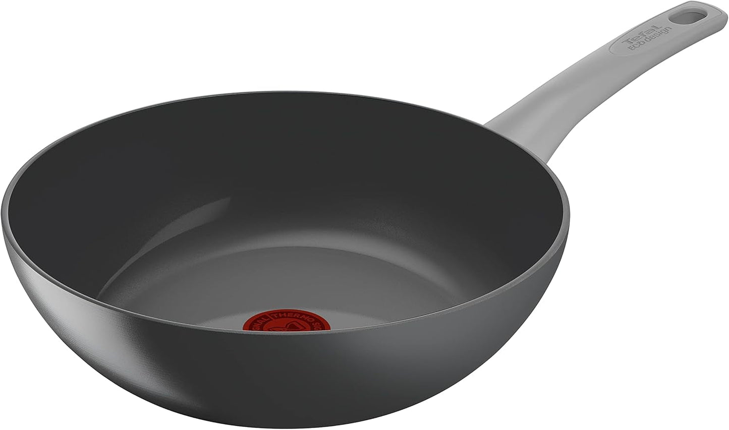 Tefal C42706 Renew auf Pfanne 28 cm mit Keramikversiegelung Töpfe und Pfannen Naty Shop Wokpfanne 28 cm