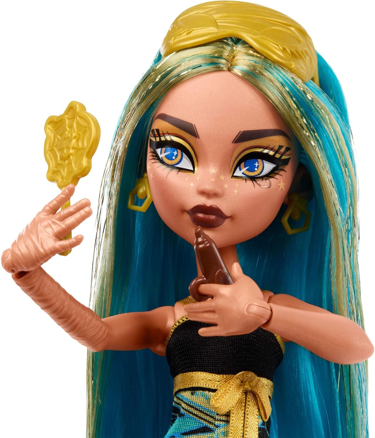 Monster High Buried Secrets Puppen und Zubehör Gemütliches Creepover-Thema mit Mystery Doll und 5 unrätselbaren Überraschungen (Figuren können variieren), HYV64 Naty Shop Dolls