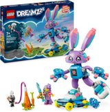 LEGO Dreamzzz Izzie und Bunchurro The Gaming Bunny Spielzeug für Kinder ab 7 Jahren 2-in-1-Spielset mit Helden-Minifigur und Cyberling für fantasievolles Spielerlebnis 71490 Bausets Besuche den LEGO-Store Standardtitel