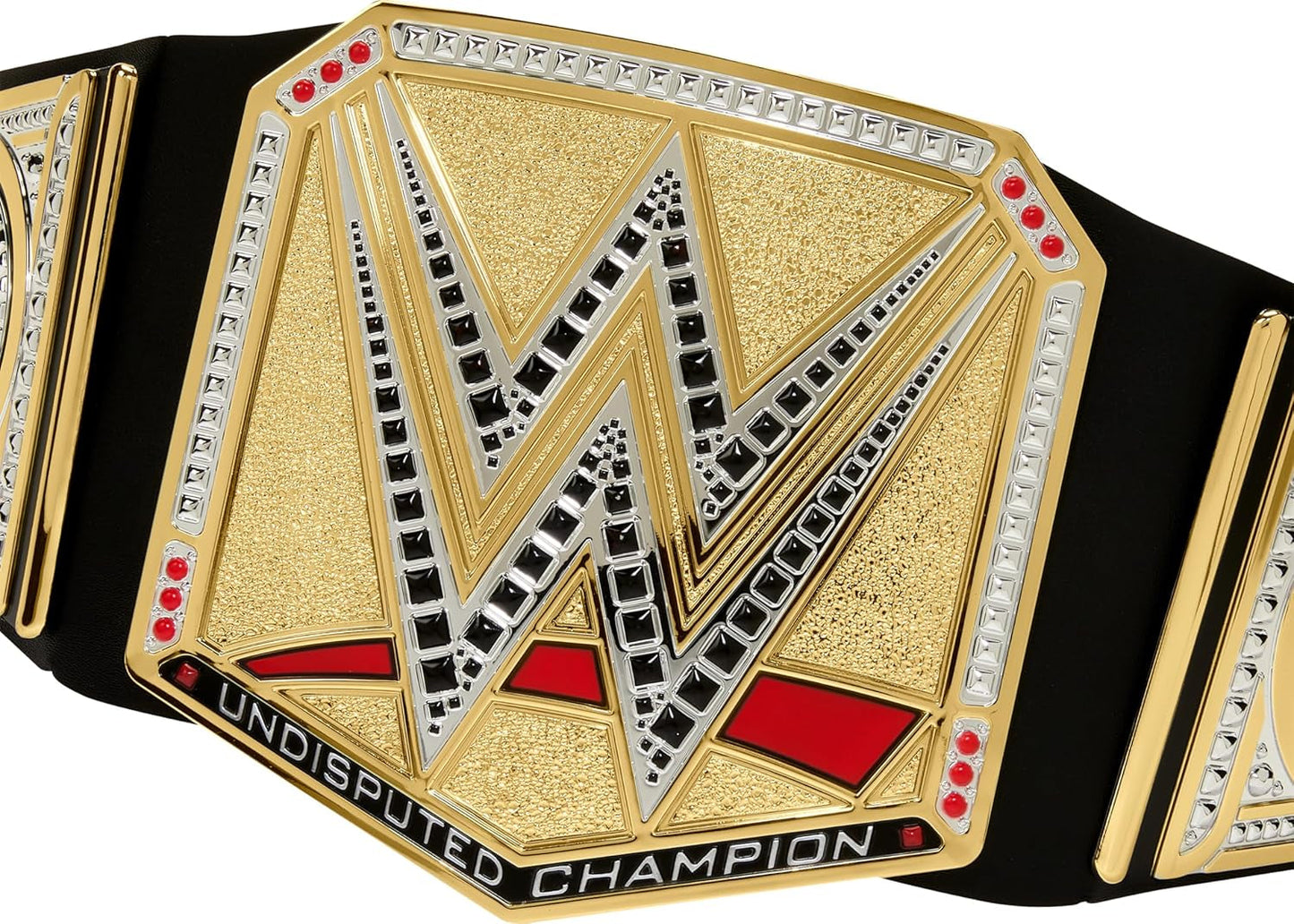 Mattel Mattel WWE Championship Gürtel, unbestrittener WWE Universal Championship Rollenspiel und Kostüm, ca. 100 cm langer Kunstledergürtel mit einzigartiger Passform, HYJ35 Actionfiguren Naty Shop