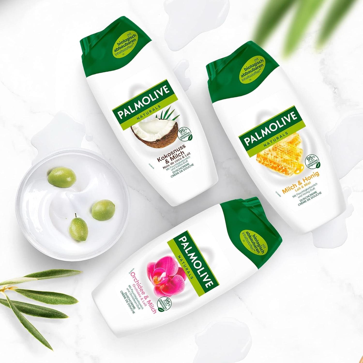 Palmolive Naturals Coconut & Milk Duschgel, 6 x 250 ml Naty Shop Dusche & Bad