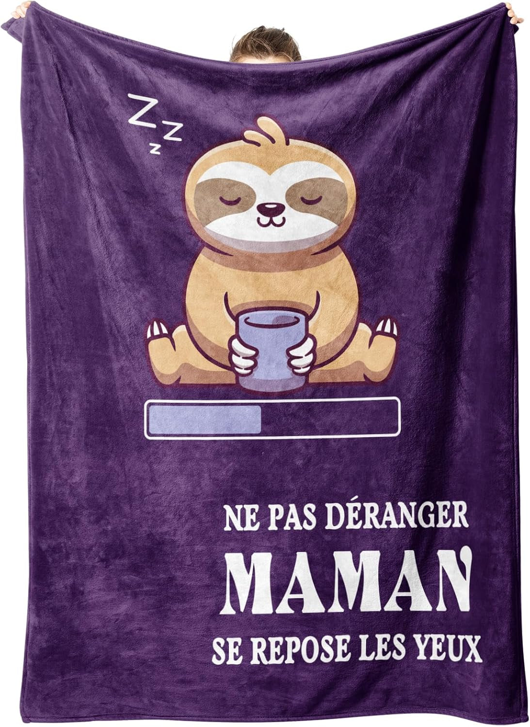 Niyewsor-Geburtstagsgeschenk, für Mama, Fleecedecke, Geschenk für Mama, Muttertags- und Weihnachtsgeschenkidee für Mama. Niyewsor-Betten und Decken. Standardtitel