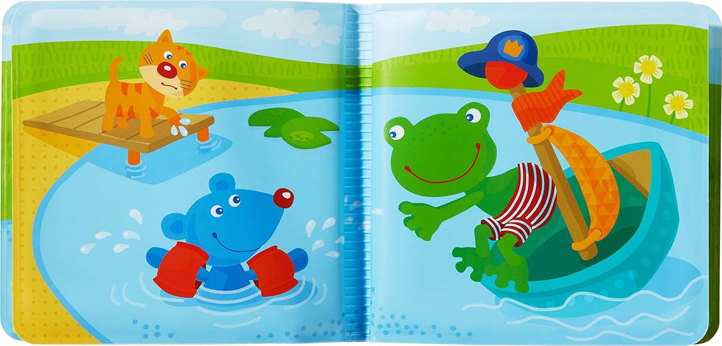 HABA 302634 Kapitän Frosch 2 Badebuch, Spielzeug für Kleinkinder Babyspielzeug Naty Shop
