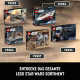 LEGO Star Wars At-Te Walker Mobiles Spielzeugmodell-Minifigurenset mit 3 Clone Troopers, Battle Droids und Dwarf Spider Droid 75337 Building Sets Besuchen Sie den LEGO-Store