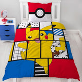 Bettwäsche für Teenager und Kinder, Pikachu, 100 % Baumwolle. Bettwäsche – Kinder Naty Shop