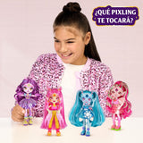 Pixlings Magische Puppen, 4 verschiedene Puppen – 2 neu – 15 cm große Modepuppe – Zaubertränke – Geheimtränke-Spielzeug (MG101000)