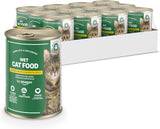 Amazon Getreidefreies Nassfutter für Katzen, Hühnerstücke in Gelee in Dosen, 12 x 405 g