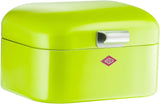 Wesco 235 001 Mini Grandy Brotkorb 17 x 18 x 12 cm (L/B/H) rosa, Edelstahl Frischhalteboxen Naty Shop Limettengrün
