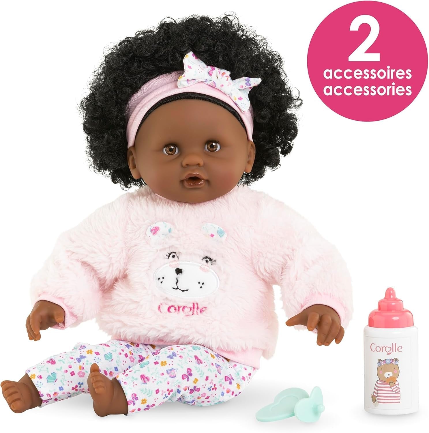 Corolle – Meine erste Babypuppe, Baby Calin Caroline, 30 cm, ab 18 Monaten, 9000100820