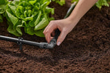 Gardena Micro-Drip Bewässerungssystem L-Stück 13mm (1/2"): Rohrverbinder zum Umkehren von 13mm Versorgungsrohren, werkzeuglose Montage, wiederverwendbar (13202-20)