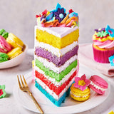 Lebensmittelfarbe Funcakes White Vanilla Gel: Hochkonzentrierte Lebensmittelfarbe für Teig, Creme, Fondant, Marzipan, Gebäck, leichte Dosierung, einzelne Tropfen für lebendige Farben, Halal, 30 g