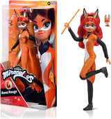 Bandai – Miraculous Ladybug – Puppe Marinette, Farbwechsel-Überraschung – Miraculous Gelenkpuppe, 26 cm + 3 Überraschungen – zufälliges Modell – P50390 Puppen Naty Shop Rena Rouge