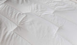 Wärmeregulierende Steppdecke, gemäßigt, 240 x 220 cm, Schweiß, optimale Belüftung, 100 % Baumwolle, Perkal, frisches Gefühl, französische Steppdecken und Steppdecken Naty Shop