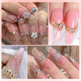 NAILGIL Fester Gel-Nagellack, Fester Gel-Nagelkleber, 3D-Nagelkunst-Skulptur mit Werkzeugset, DIY Home Salon, Transparent 15G