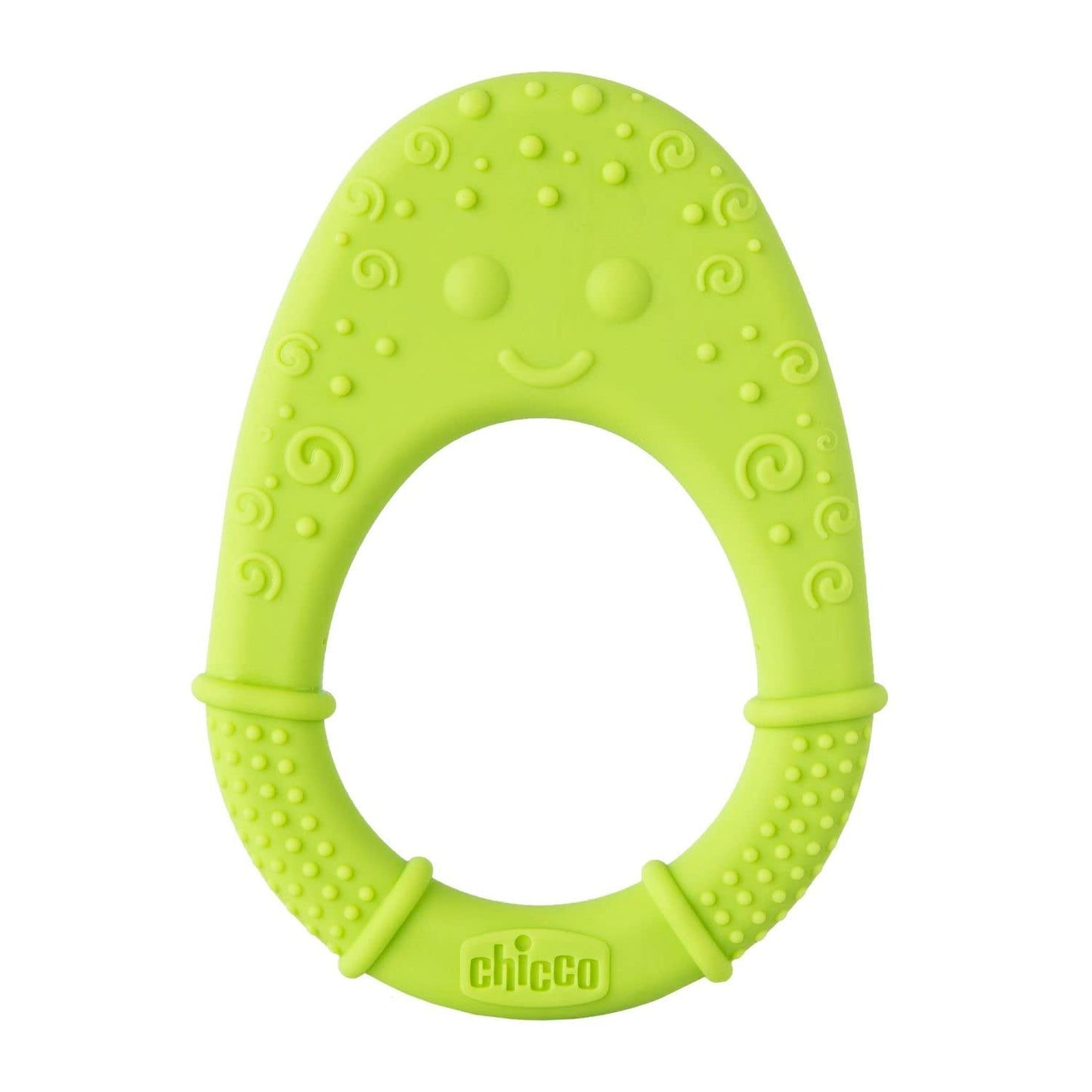 CHICCO – Weicher Beißring ab 2 Monaten, Grün
