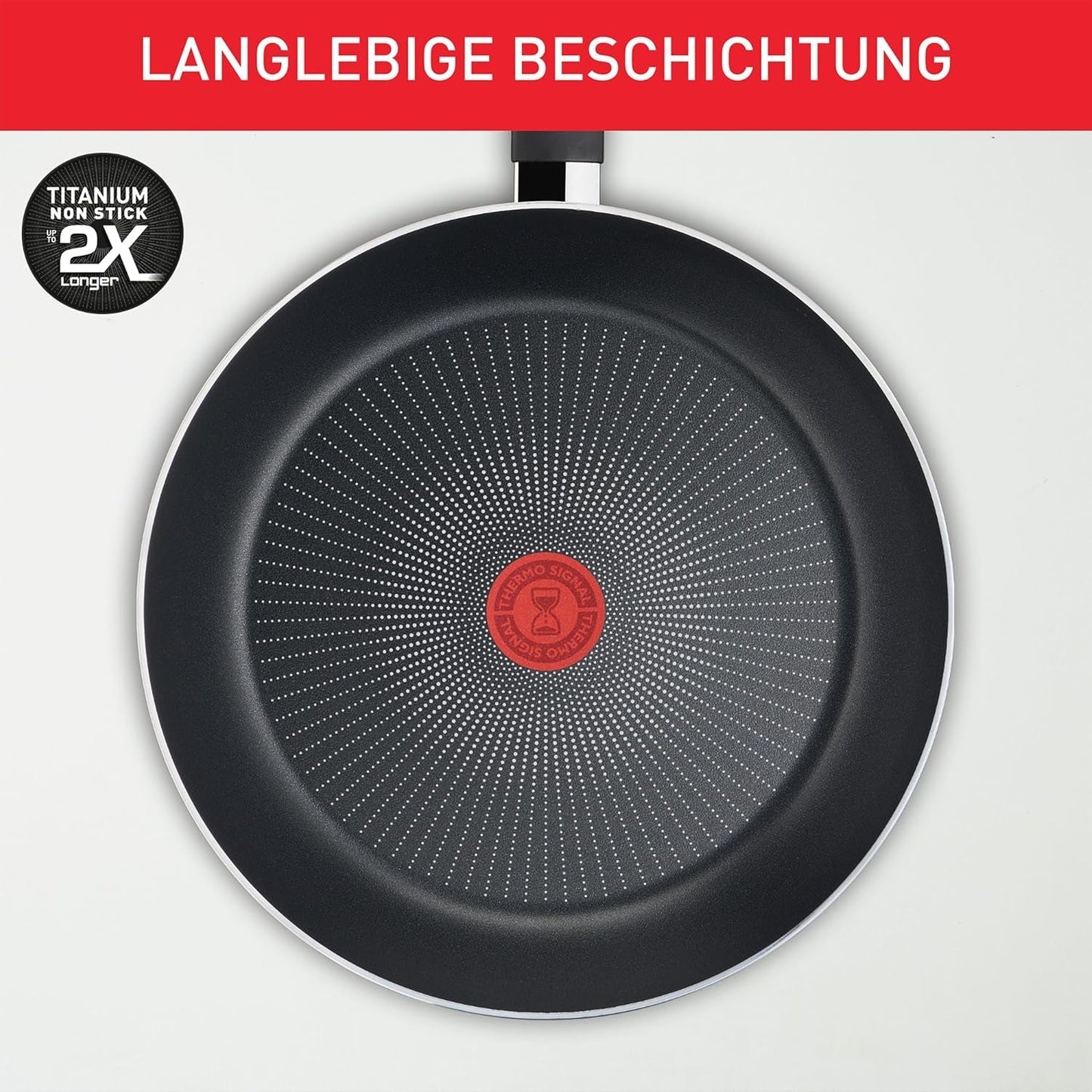 Tefal Recycled on, Pfanne aus 100 % recyceltem Aluminium, Antihaftbeschichtung, Induktionstöpfe und Pfannen Naty Shop