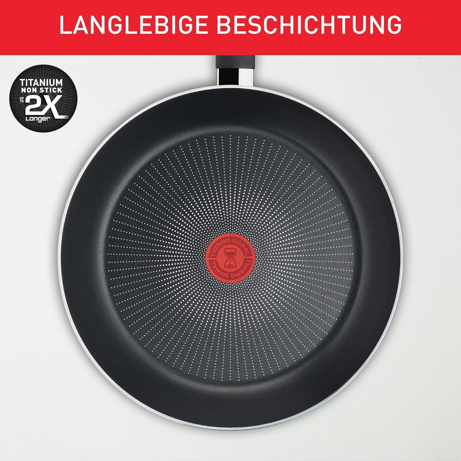 Tefal Recycled on, Pfanne aus 100 % recyceltem Aluminium, Antihaftbeschichtung, Induktionstöpfe und Pfannen Naty Shop