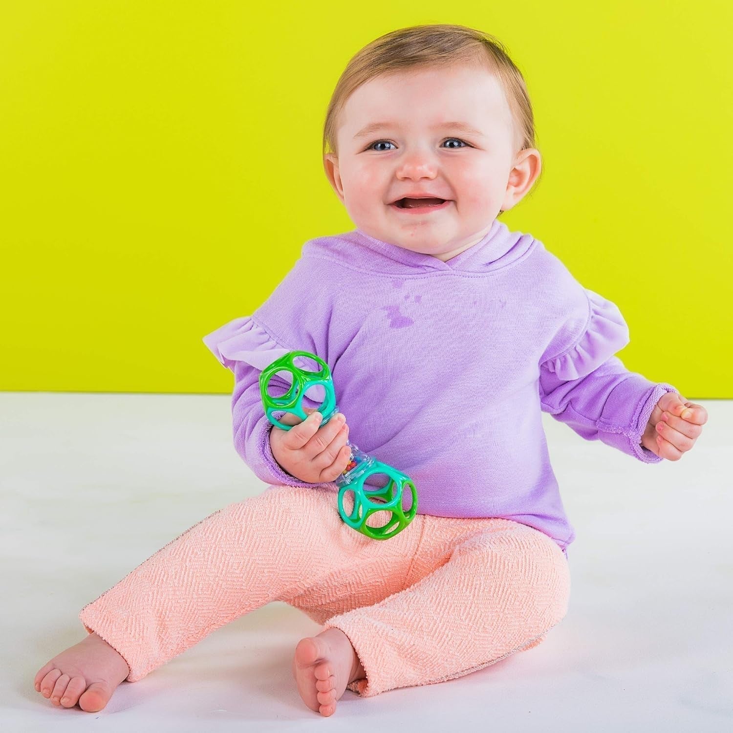 Fehn Aktivitätsspielzeug Oktopus – Baby-Motorikspielzeug für Kinderwagen und Starthilfe, Oball, Rasselspielzeug mit Greifbällen zum Spazierengehen, interaktives Babyspielzeug, Bebe Toys Naty Shop