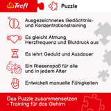 Trefl – 2-in-1-Puzzle: Europäische Hauptstädte – 2 x 500 Teile – Set mit zwei Puzzles, Heimwerken, kreative Unterhaltung, für Erwachsene und Kinder ab 10 Jahren. Puzzle Naty Shop