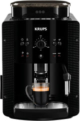 Krups Roma EA81M8 Espressomaschine 1,7 l, 3 Temperatureinstellungen, 3 gemahlene Kaffeetexturen, Schwarz